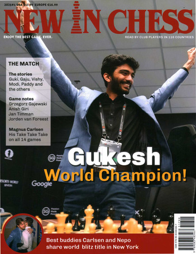 New In Chess Magazine 2025/1: The Club Player's Magazine book cover by New in Chess Editorial Team