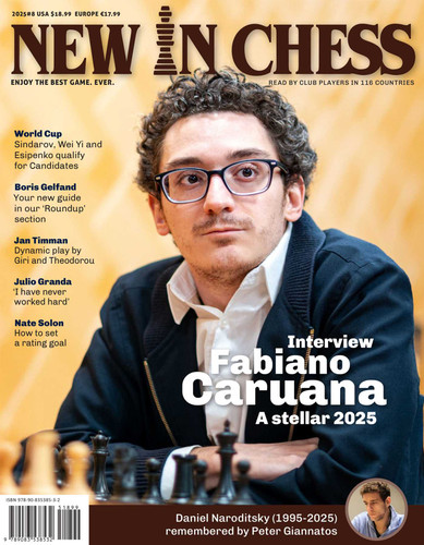 New In Chess Magazine 2025/8: The Club Player's Magazine book cover by New in Chess Editorial Team