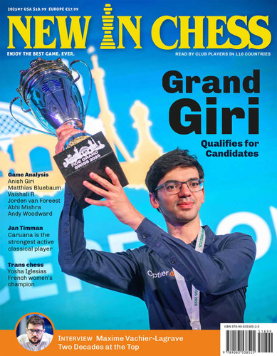 New In Chess Magazine 2025/7: The Club Player's Magazine book cover by New in Chess Editorial Team