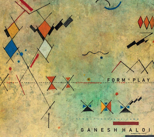 Ganesh Haloi: Form & Play book cover by Soumik Nandy Majumdar
