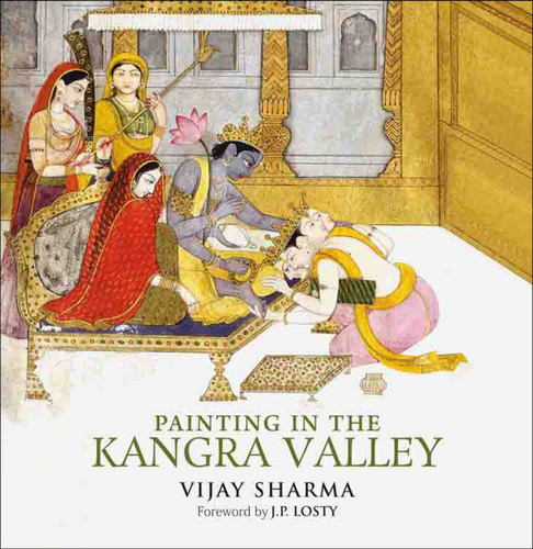 Painting in the Kangra Valley book cover by Vijay Sharma