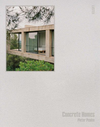 Concrete Homes book cover by Pieter Peulen