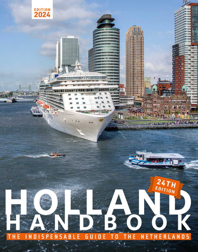 The Holland Handbook 2024: The Indispensable Guide to Living in the Netherlands book cover by Stephanie Dijkstra