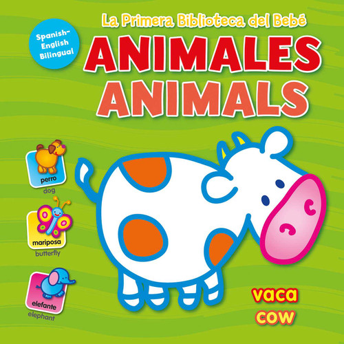 La Primera Biblioteca del Bebé Animales (Baby's First Library-Animals Spanish) book cover by YoYo Books