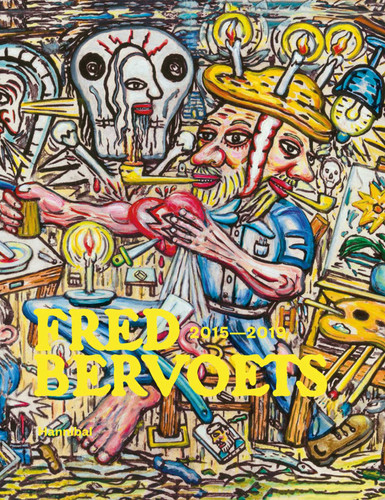 Fred Bervoets: 2015 - 2019 book cover by Paul Huvenne