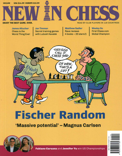 New in Chess Magazine 2022/8: The World's Premier Chess Magazine Read by Club Players in 116 Countries book cover by 