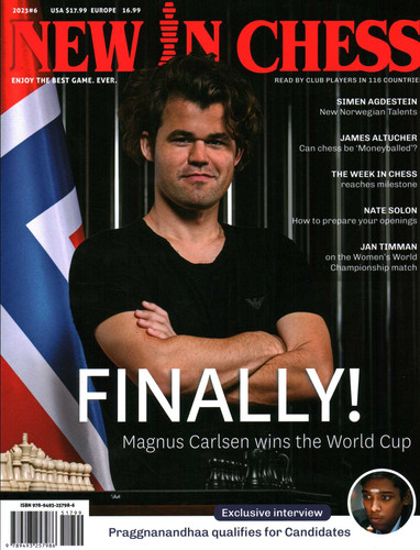 New in Chess Magazine 2023 / 56: The World's Premier Chess Magazine Ready by Club Players in 116 Countries book cover by 