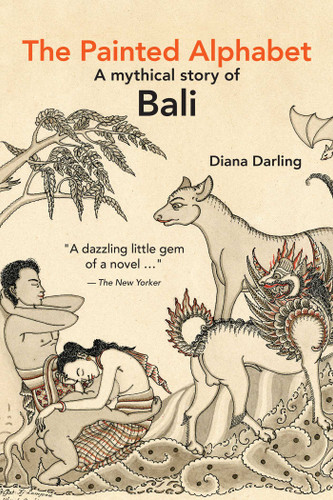 Painted Alphabet: A Mythical Story of Bali book cover by Diana Darling