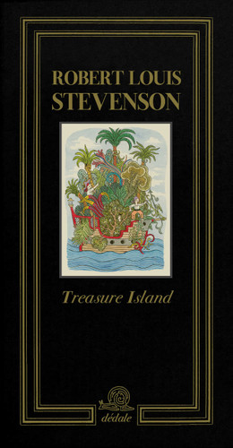 Treasure Island (Dédale) book cover by Robert Louis Stevenson, Alberto Manguel, Léonard Pouy