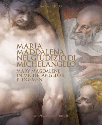 Mary Magdalene in Michelangelo's Judgement book cover by Sara Penco