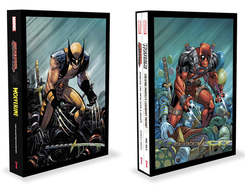 Marvel's Deadpool and Wolverine: The Illustrated History Box Set book cover by Insight Editions