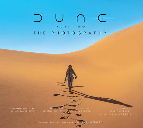 Dune Part Two: The Photography book cover by Niko Tavernise