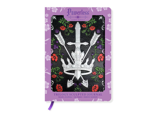 Lauren Roberts: Powerless Trilogy Sculpted Journal (The Powerless Trilogy) book cover by 