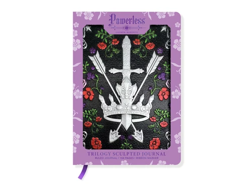 Lauren Roberts: Powerless Trilogy Sculpted Journal (The Powerless Trilogy) book cover by 