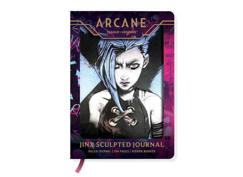 Arcane Sculpted Journal: Jinx book cover by 