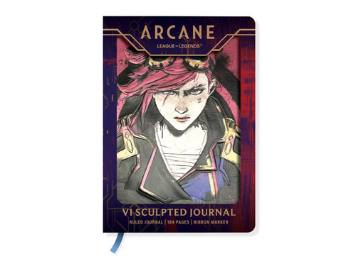 Arcane Sculpted Journal: Vi book cover by 