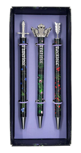 Lauren Roberts: Powerless Trilogy Pen Set (Set of 3) book cover by Insight Editions