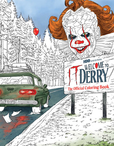IT: Welcome to Derry: The Official Coloring Book book cover by 