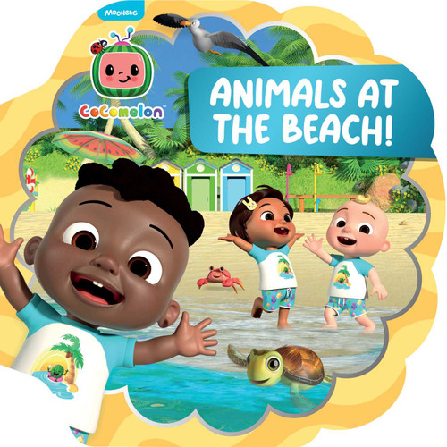 Animals at the Beach! (CoComelon) book cover by 