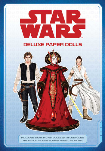 Star Wars Deluxe Paper Dolls book cover by Insight Editions