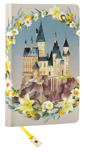 Harry Potter: Hogwarts Magical World Journal with Ribbon Charm book cover by Insight Editions