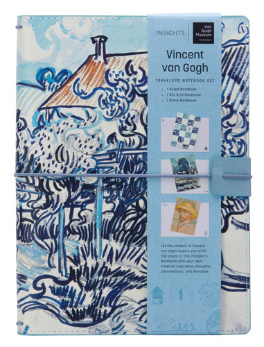 Van Gogh Traveler's Notebook Set: (Refillable Notebook) book cover by Insights