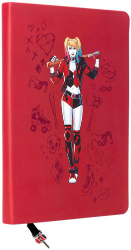 DC: Harley Quinn Journal with Ribbon Charm book cover by Insights