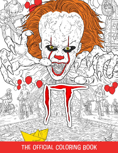 IT: The Official Coloring Book book cover by 