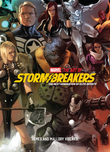 Marvel: The Art of Stormbreakers: The Next Generation of Elite Artists book cover by Jim Viscardi, Mallory Murphy Viscardi