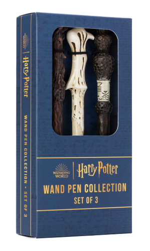 Harry Potter Wand Pen Collection (Set of 3) (Harry Potter) book cover by Insights