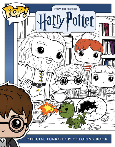 The Official Funko Pop! Harry Potter Coloring Book (Harry Potter) book cover by Insight Editions