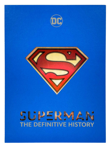 Superman: The Definitive History book cover by Edward Gross, Robert Greenberger