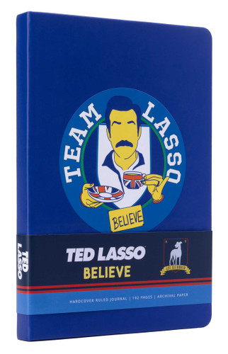 Ted Lasso: Believe Hardcover Journal book cover by Insights