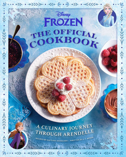 Disney Frozen: The Official Cookbook: A Culinary Journey through Arendelle book cover by Daytona Danielsen, S. T.  Bende