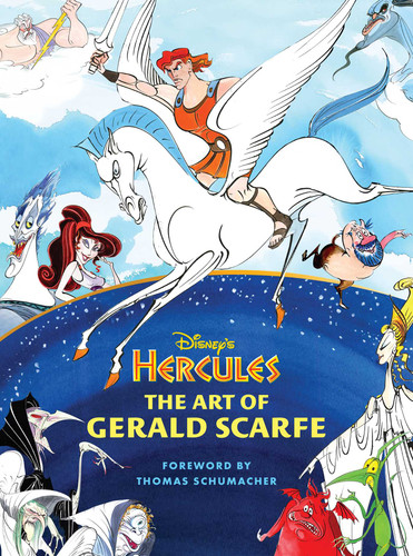 Disney's Hercules: The Art of Gerald Scarfe book cover by Gerald Scarfe