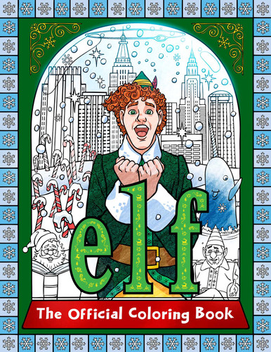 Elf: The Official Coloring Book book cover by 