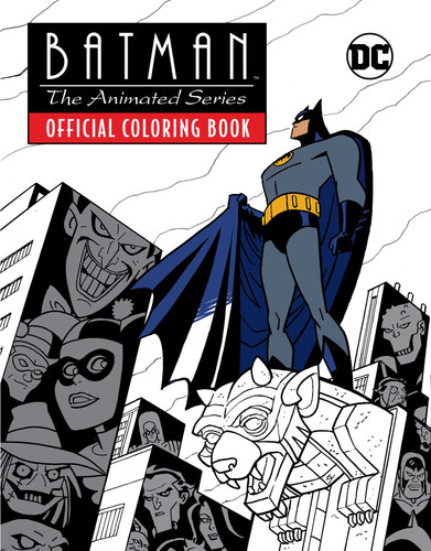 Batman: The Animated Series: Official Coloring Book book cover by Insight Editions