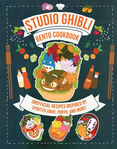 Studio Ghibli Bento Cookbook: Unofficial Recipes Inspired by Spirited Away, Ponyo, and More! book cover by Azuki, Barbara Rossi