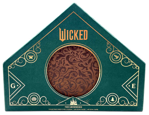 Wicked: The Grimmerie Collectible Hardcover Journal book cover by Insight Editions