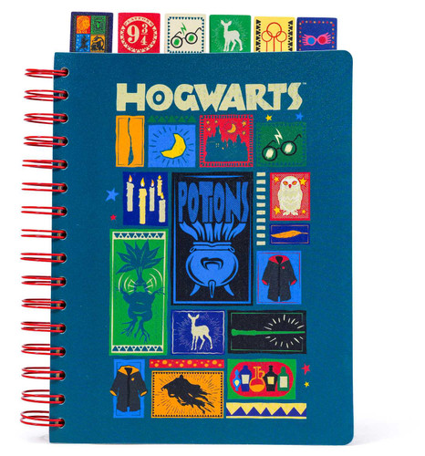 Harry Potter: Hogwarts Spiral Notebook (Harry Potter) book cover by Insight Editions
