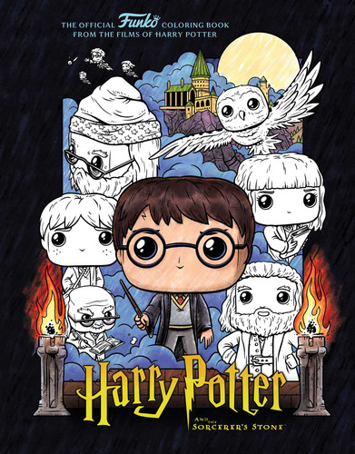 Funko Pop! Harry Potter and the Sorcerer's Stone: The Official Coloring Book book cover by Insight Editions
