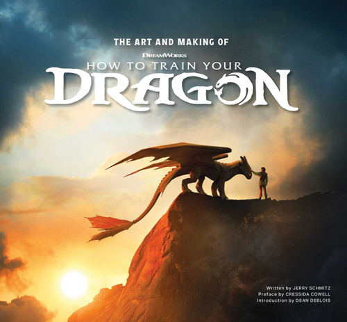 The Art and Making of How to Train Your Dragon book cover by Jerry Schmitz
