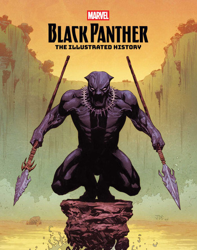 Black Panther: The Illustrated History book cover by Dennis Culver