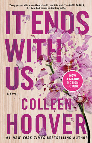 It Ends with Us: A Novel (It Ends with Us) book cover by Colleen Hoover