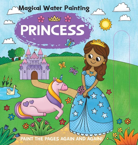 Magical Water Painting: Princess book cover by iSeek