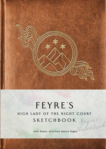 Feyre's High Lady of the Night Court Sketchbook book cover by Weldon Owen