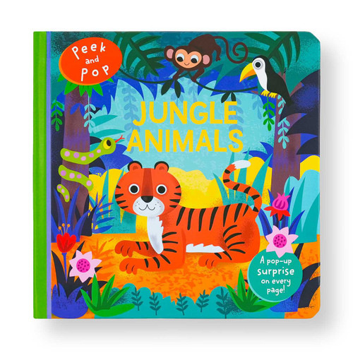 Peek and Pop: Jungle Animals book cover by iSeek Ltd