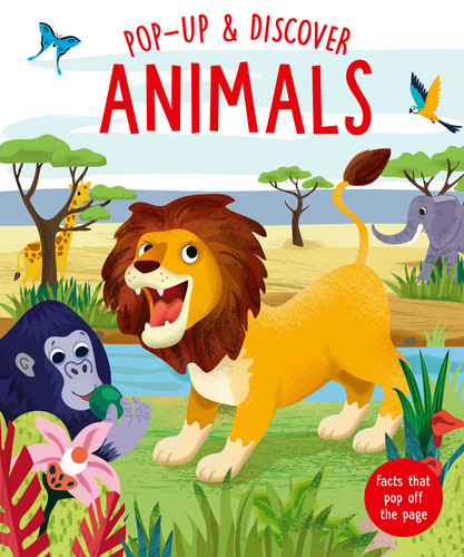 Pop-Up and Discover: Animals book cover by Elizabeth Golding