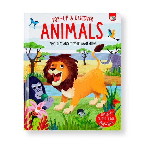 Pop-Up and Discover: Animals book cover by Elizabeth Golding
