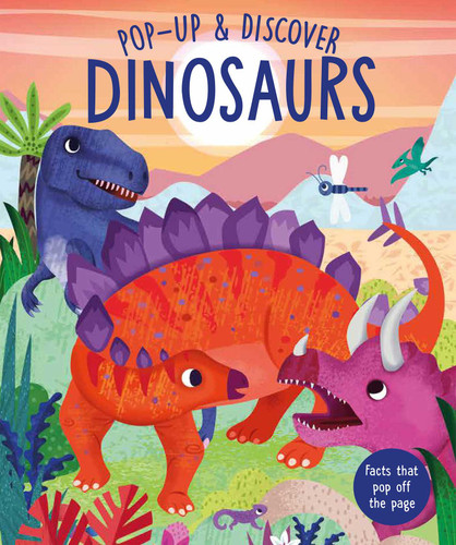 Pop-Up and Discover: Dinosaurs book cover by Elizabeth Golding